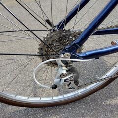 【極上美車・室内置】クロスバイク RITEWAY  PASTURE(グロスネイビー)