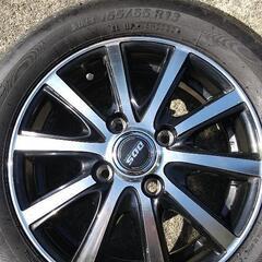 美品軽自動車用155/65R13サマータイヤ