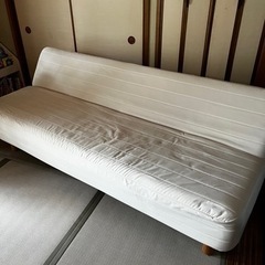 無印良品　ソファーベット　シングルベッド
