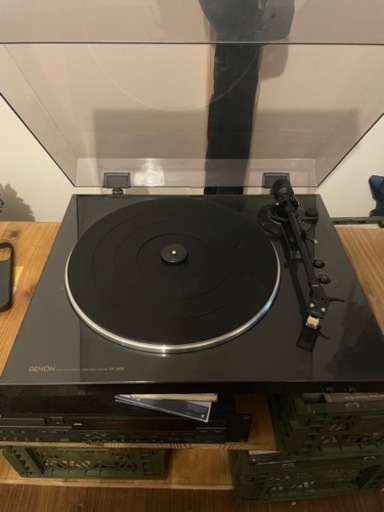 レコードプレイヤーDP-300F DENON美品