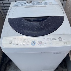 洗濯機 SHARP ES-GE60K
