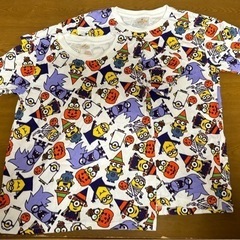 【美品】USJ ミニオンTシャツ（子供服）　2枚セット