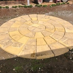 敷石 タイル サークルタイプ ガーデン DIY