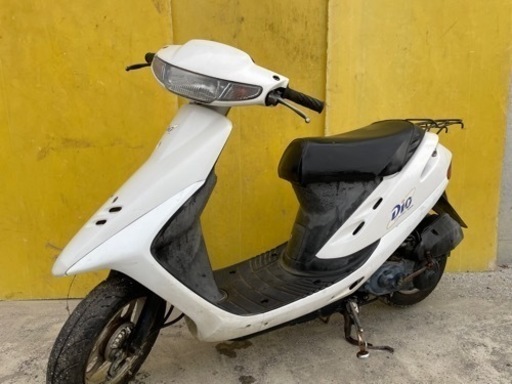 激安出品‼️セル始動⭐️タイヤ新品⭐️スーパーDIO ホンダ⭐️2stモデルで早い❗️原付　スクーター　50cc