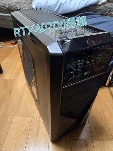 RTX4070ti搭載 ゲーミングPC