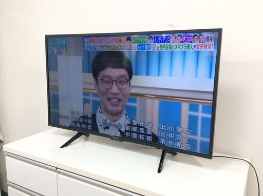 （7/17受渡済）YJT8761【SHARP/シャープ 42インチ液晶テレビ】美品　2022年製  2T-C42BE1 家電 映像機器 フルハイビジョン