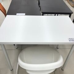 ★ジモティ割あり★ IKEA テーブル ホワイト H74×D60...