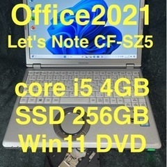 Panasonic Let'note CF-SZ5 core i...