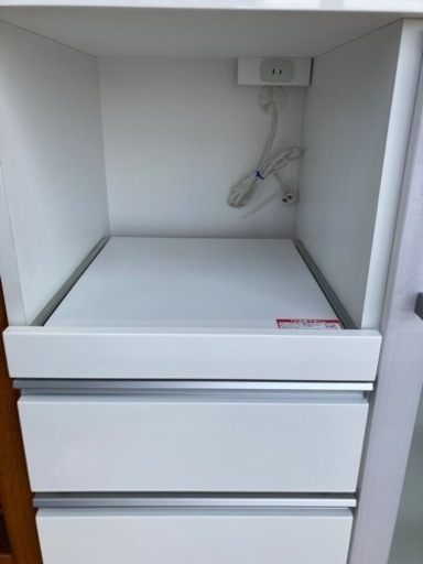 収納家具 キッチンカウンター ニトリ ホワイト【トレファク岸和田店】