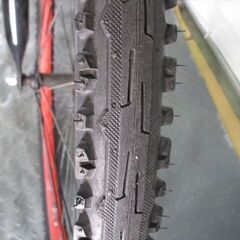 D505★16800円★　折りたたみ中古自転車　CHEVROLET　黒【26インチ　マウンテン　サス動き難あり】 