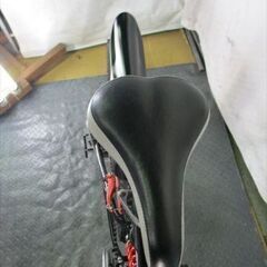 D505★16800円★　折りたたみ中古自転車　CHEVROLET　黒【26インチ　マウンテン　サス動き難あり】 