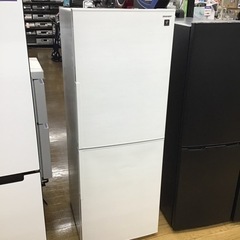 #E-6【ご来店頂ける方限定】SHARPの2ドア冷凍冷蔵庫です