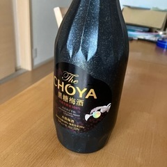The CHOYA 黒糖梅酒　8割ほど