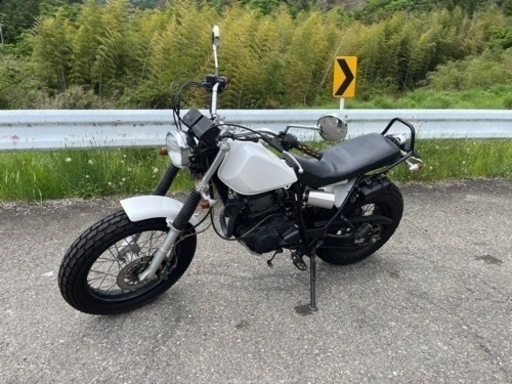TW200 絶好調セルキック両用タイヤほぼ新品パーツ付