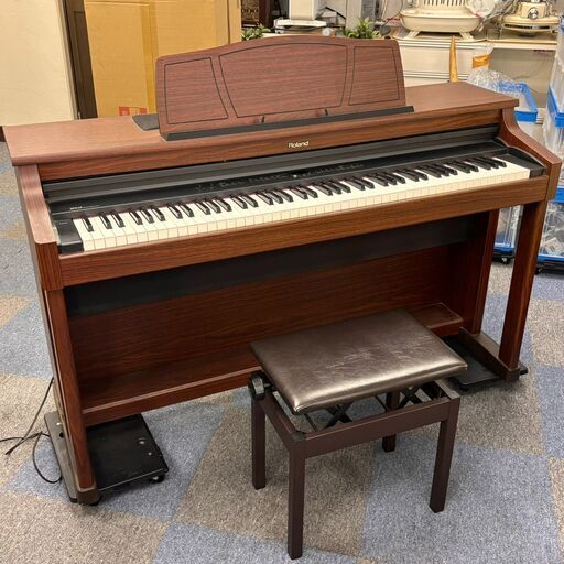 【直接引取限定】千葉市 Roland 電子ピアノ HP7S-GP ローランド digital piano 楽器 中古