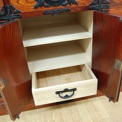 箪笥 幅175.5×奥45.5×高92cm 4段9杯 1扉収納