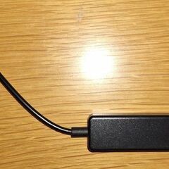 USBハブ ブラック　[バスパワー /4ポート /USB2.0対応]