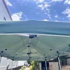 ワン
 タッチタープテント 幅600x300cm BBQ イベント 