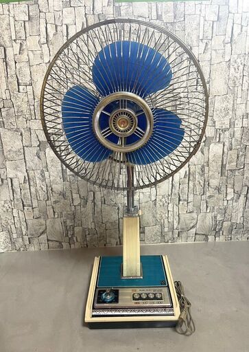 【G350】扇風機/首振り×/CF-30B6/BUBU ELECTRIC FAN/レトロ/現状品