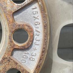 ブリヂストン■AGAIN■15インチ 10穴マルチ 100/114.3 アルミホイール