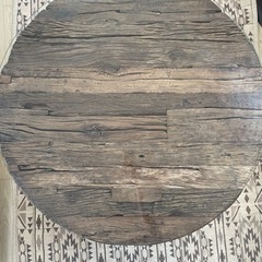 アイアン　ウッド　ヴィンテージ　ローテーブル　センターテーブル