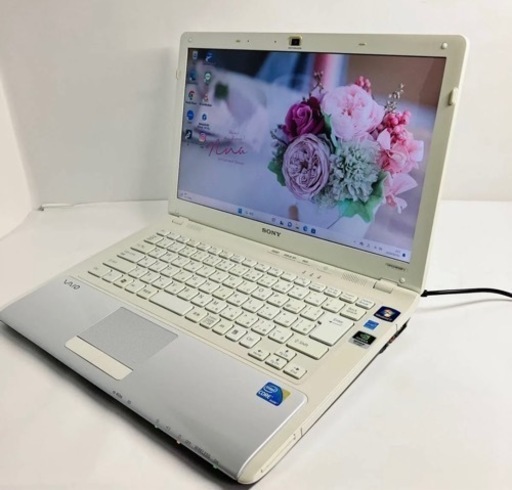 初期設定済み　人気のVAIO 　DVD/webカメラ搭載　 14インチ　sony