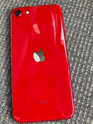 【中古】iPhoneSE 第3世代　128GB　RED