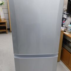 【恵庭】三菱　ノンフロン冷凍冷蔵庫　MR-P15T　2011年製...