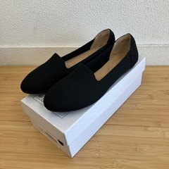 【未使用】靴 シューズ ブラック 黒 24.5cm レディース