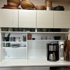 大阪府引取り限定　2023年7月購入　カップボード　幅140㎝