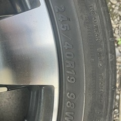 245/40R19　BADX 632　 ロクサーニ テンペスト　19インチ　 8J 10H PCD/114.3　 オフセット+38 