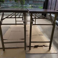 折り畳み式会議用テーブルor作業台×2個