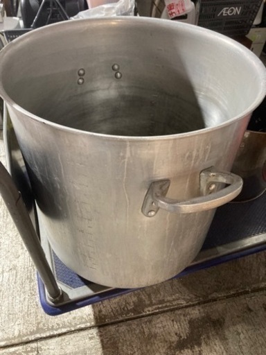 100L アルミ寸胴　大量に作れます