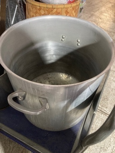 100L アルミ寸胴 大量に作れます - 鍋、グリル 