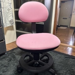 事務用椅子 ピンク