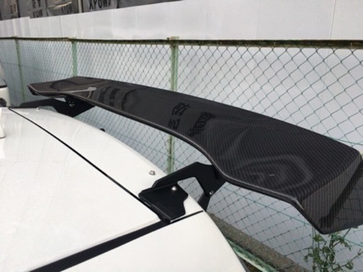 ガレージ力(ちから)E12ノートnismo用3Dカーボンリヤウイング