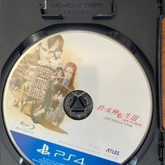 PS4ソフト　　真・女神転生Ⅲ