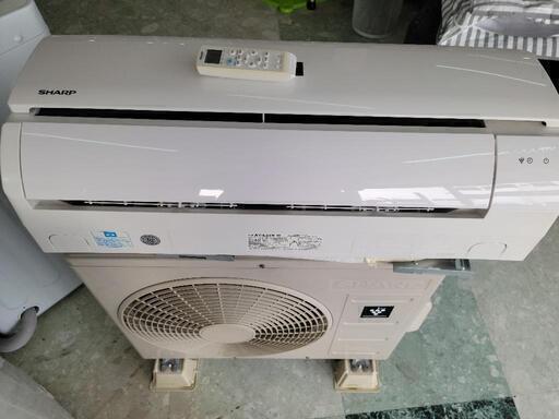 【SALE】2020年製　SHARP　シャープ　6畳用エアコン　AY-L22N　標準取付工事込み　中古　リサイクルショップ宮崎屋住吉店24.5.2ｋ