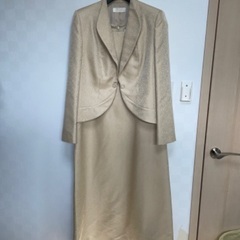 アフタヌーンドレス　ゴールド