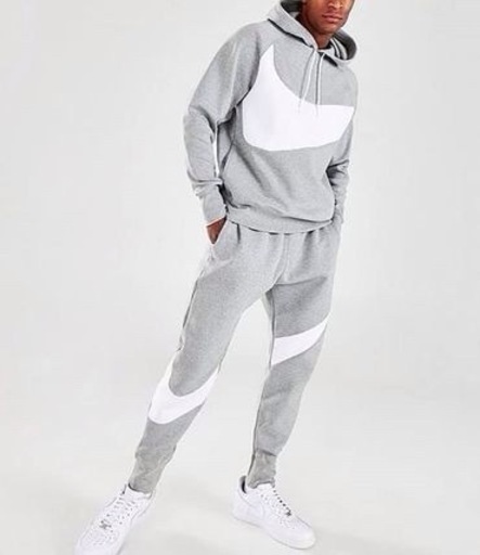 NIKE ナイキ メンズ スエット パーカー セットアップ ペアルック  グレー