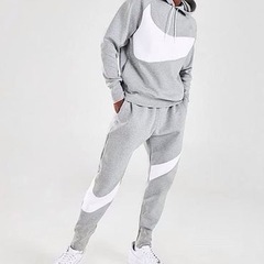 NIKE ナイキ メンズ スエット パーカー セットアップ ペアルック  グレー