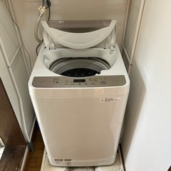 洗濯機　今月末5月27日頃お渡しシャープ　ES-G555C