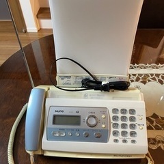 SANYO FAX 電話機 ファクシミリ SFX-P27 中古現状品