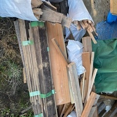 解体材　端材　木切れ　切れ端