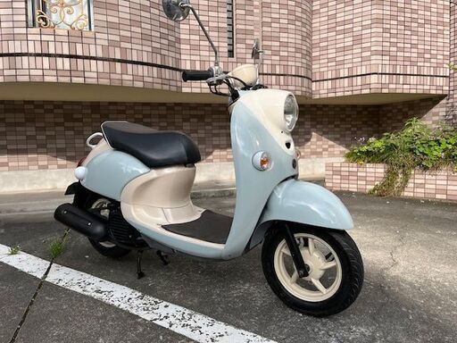 全塗装リメイク☆　ビーノ×ゆるキャン△志摩りん風　4サイクル　鹿児島市　☆