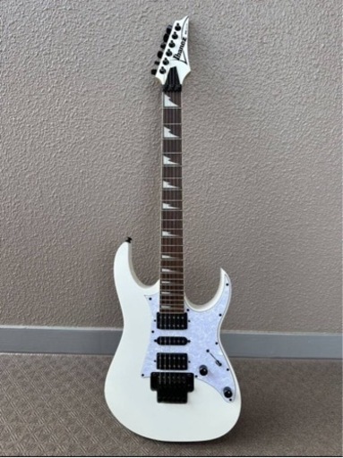 【美品】エレキギター Ibanez rg350dxz WH