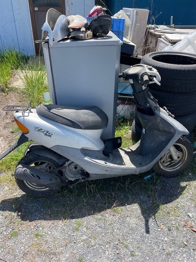 専用 ライブディオZXリード100エンジン搭載、不動車、書類あり