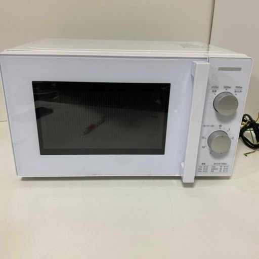 【現状渡し】家電 キッチン家電 電子レンジ　YAMADA YME-M17JW6 通電確認済　2022年製