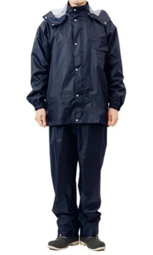 【お取引中】雨ガッパ かっぱ カッパ ネイビー 紺