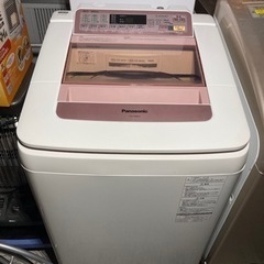 綺麗 パナソニック　パワフル　8kg エコナビ　　全自動洗濯機